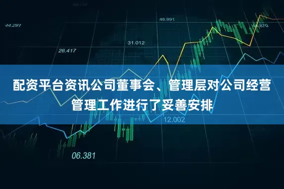 配资平台资讯公司董事会、管理层对公司经营管理工作进行了妥善安排